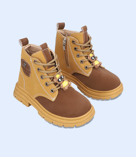 KB0120 Kids Mustard Formal Booties.