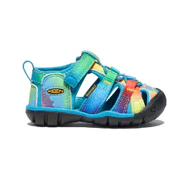 Keen Blue Tie Dye Seacamp II CNX Toddler Sandal