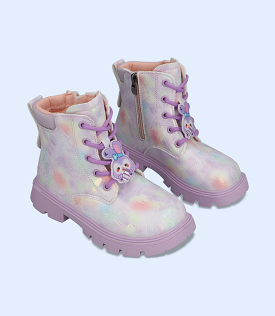 KG0074 Lilac Girls Casual Shoe