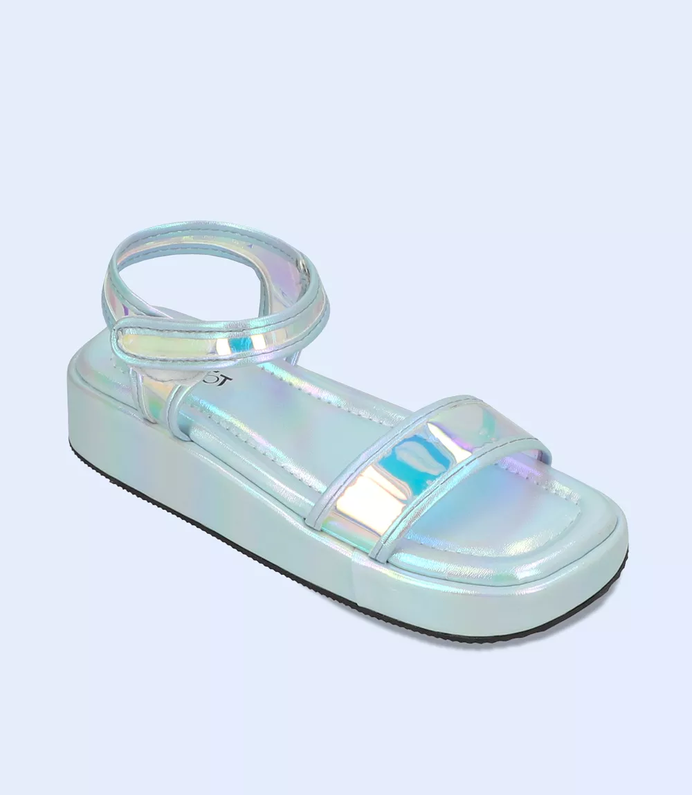 KG0111 Silver Girls Sandals