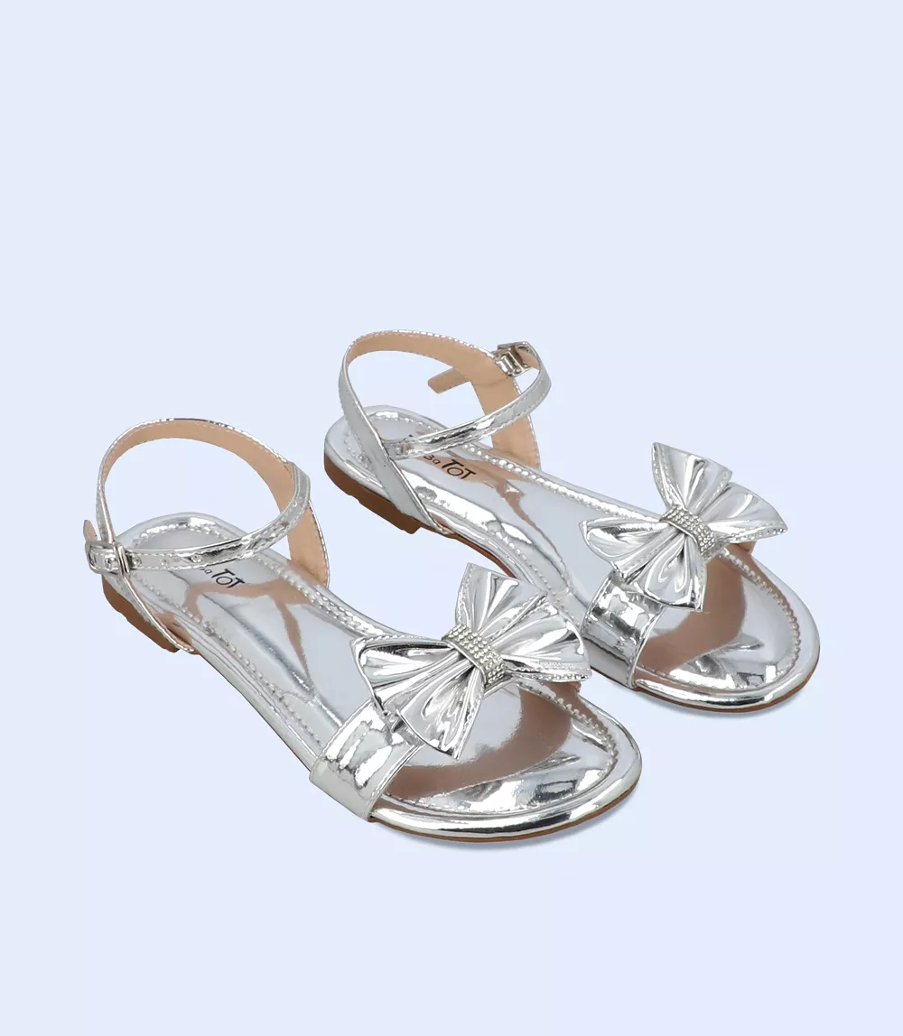 KG0121 Silver Girls Sandals