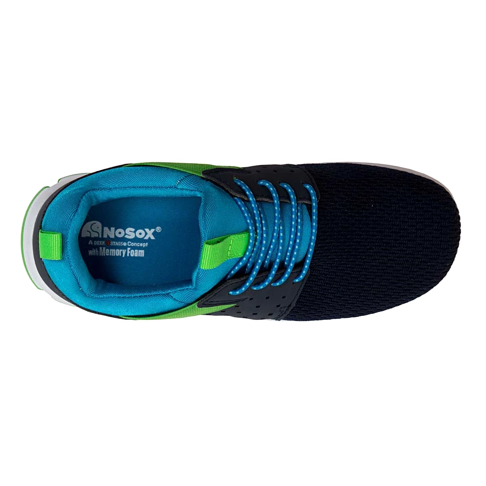 Kids' Betts Jr. Navy Blue Lime.