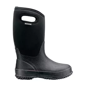 Kids Classic Black Winter Boots - Bogs