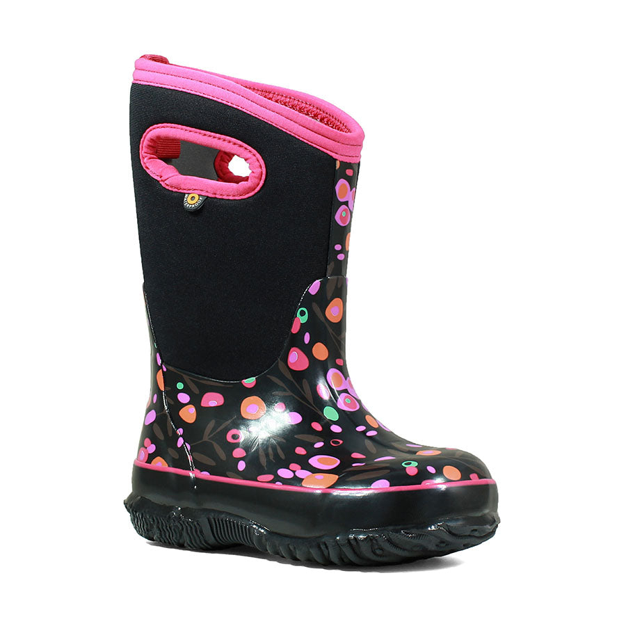 Kids Classic Cattails Black Multi Bogs - Buy Now