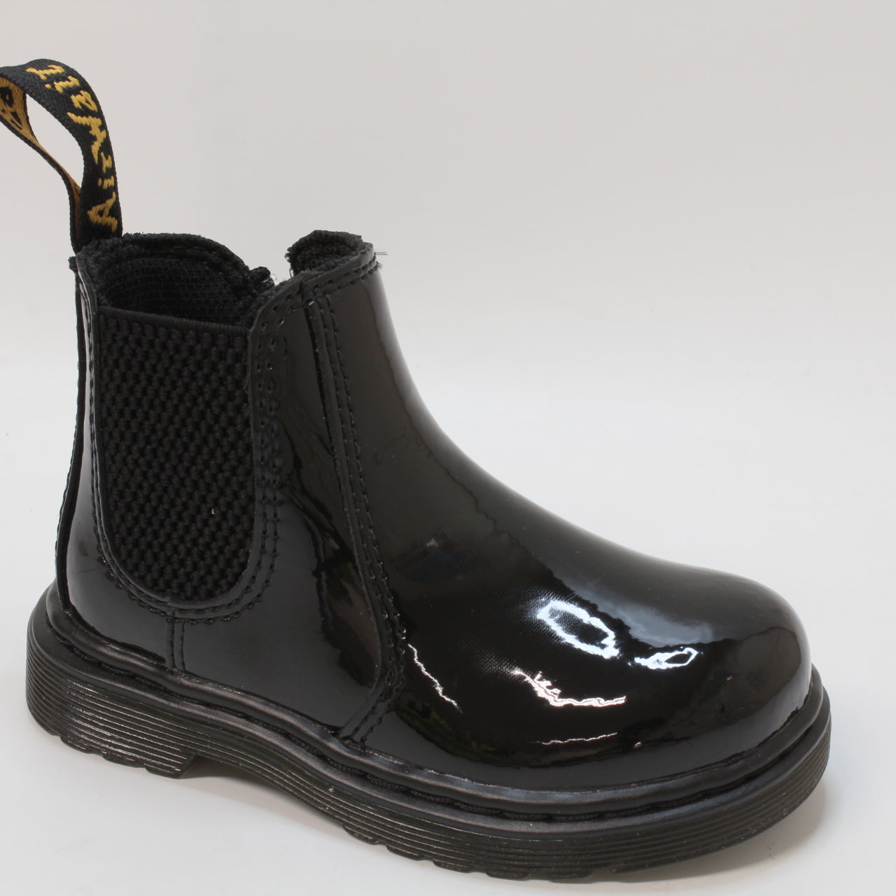 Kids Dr. Martens 2976 Toddlers Black Patent - UK Sizes 6 Infant / 5 Infant (Odd Sizes)