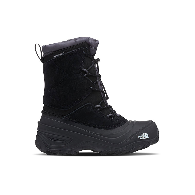 Kids Grade School Alpenglow V Waterproof Black Grey