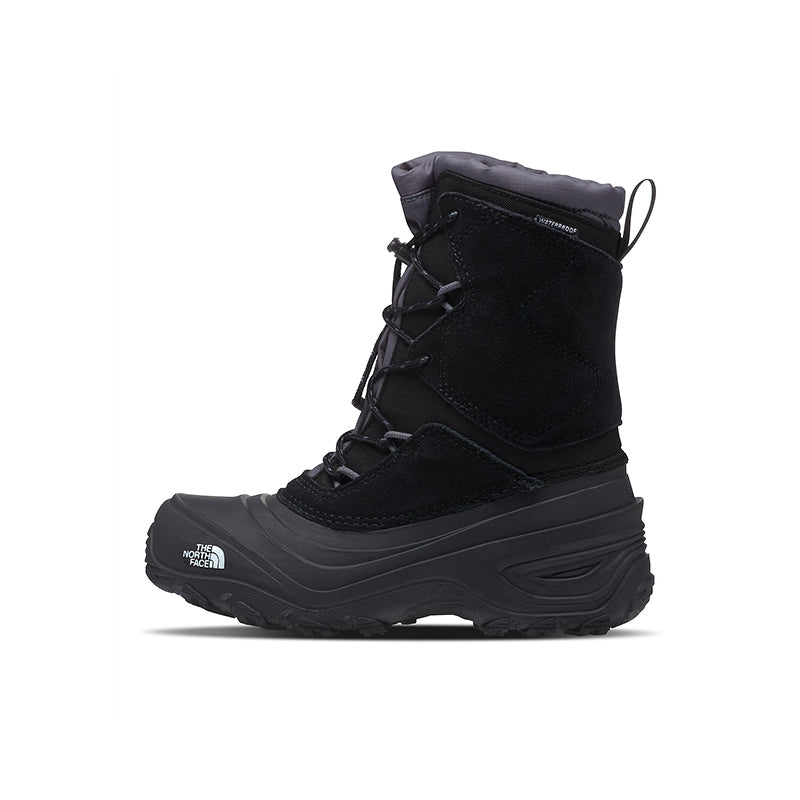 Kids Grade School Alpenglow V Waterproof Black Grey