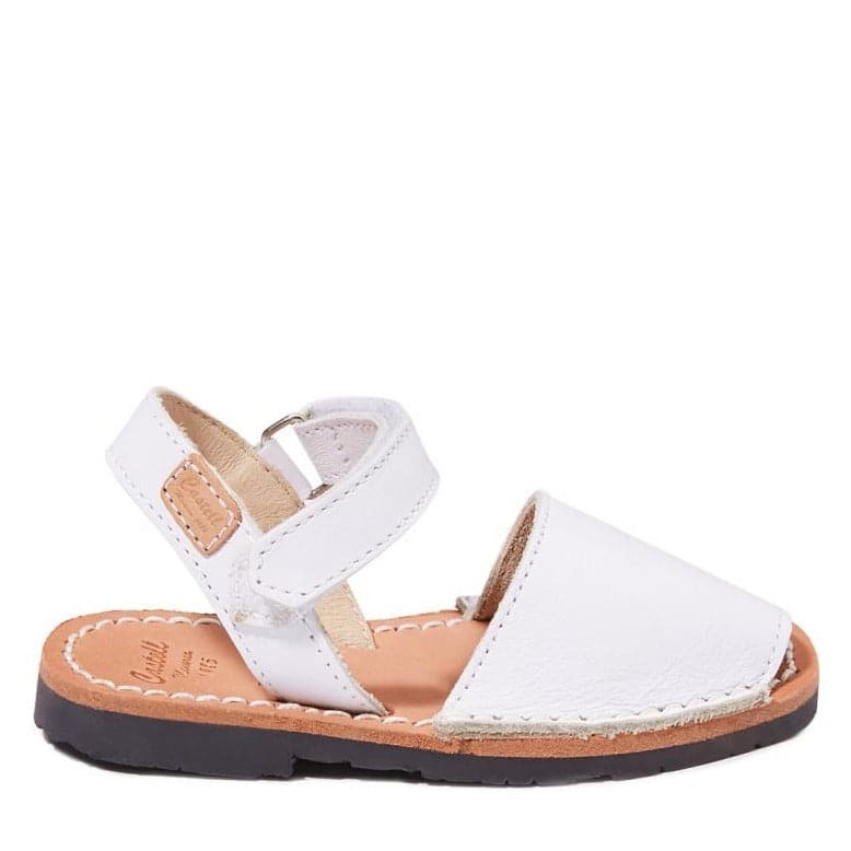 Kids' Leather Menorcan Sandal - Iker 1002 Piel