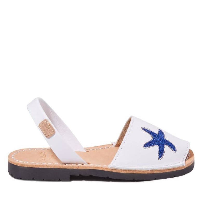 Kids' Leather Menorcan Sandal – Open Toe – Iker 1929