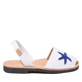 Kids' Leather Menorcan Sandal – Open Toe – Iker 1929