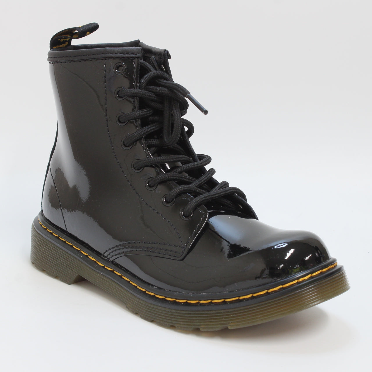 Kids patent black Dr. Martens 1460 Junior - Shop now