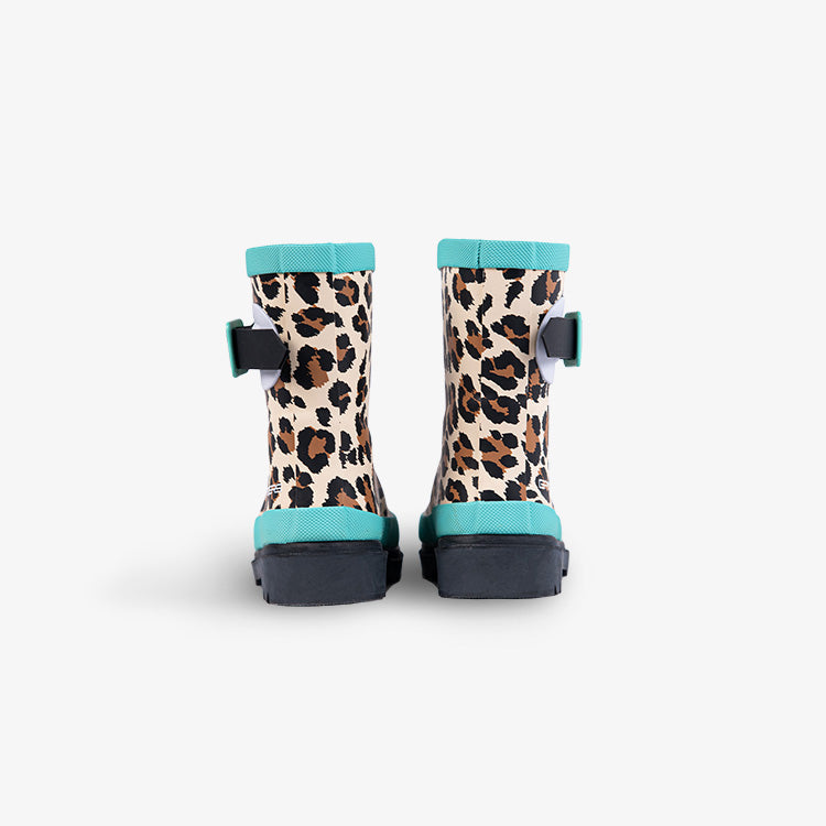 Kids Rain Boots - Leopard Pattern by Gator Waders