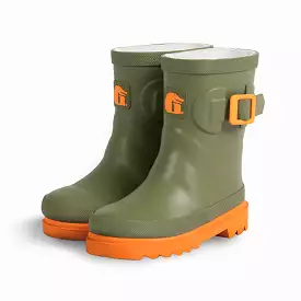 Kids Rain Boots - Olive - Gator Waders