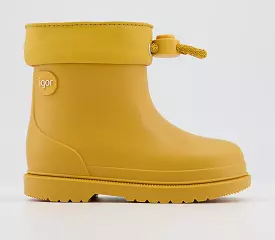 Kids Yellow Ankle Rain Boots Igor Bimbi - Direct Result.