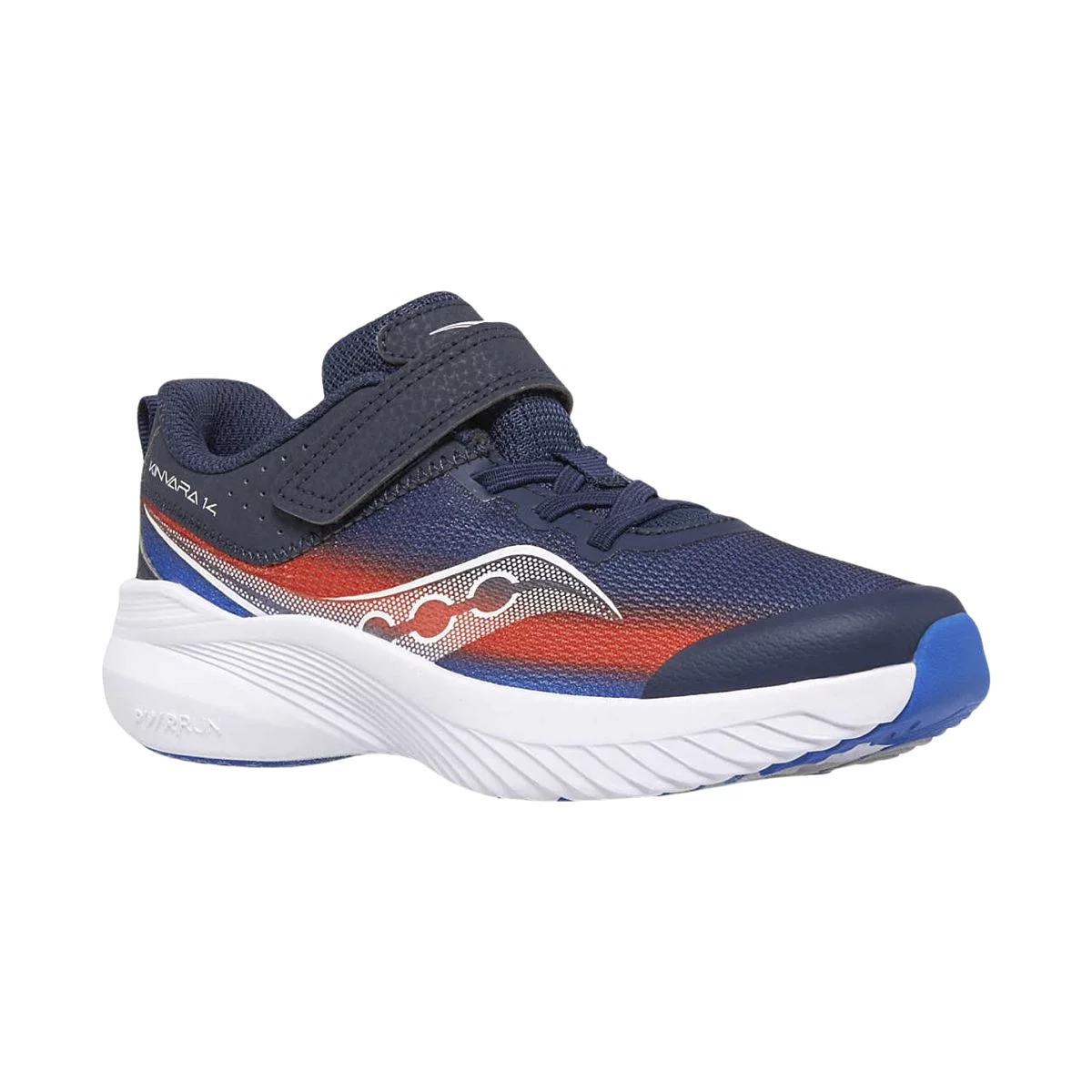 Kinvara 14 A/C Navy/Red Kids' Running Shoe - Saucony