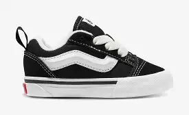 Knu Skool Elastic Skate Shoes Black White