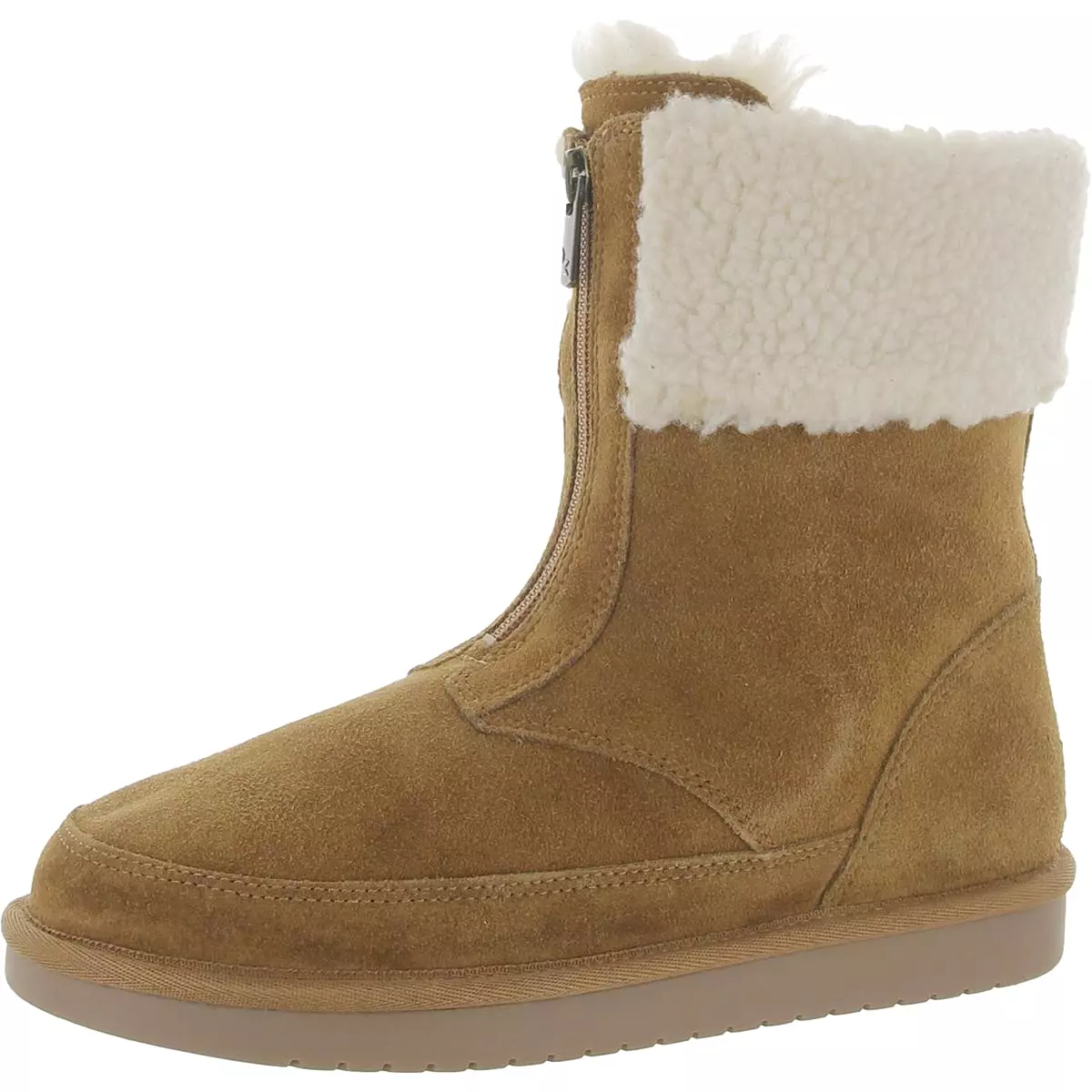 Koolaburra Girls Short Suede Snow Boots