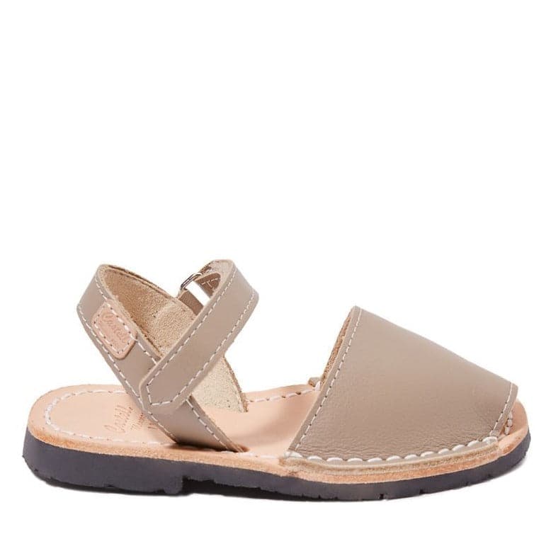 Leather Kids Menorcan Sandal - Iker 1002 Ciervo