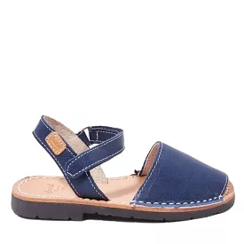 Leather Kids Menorcan Sandal - Iker 1002 Ciervo