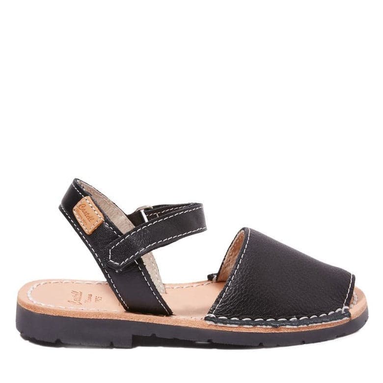 Leather Kids Menorcan Sandal - Iker 1002 Ciervo