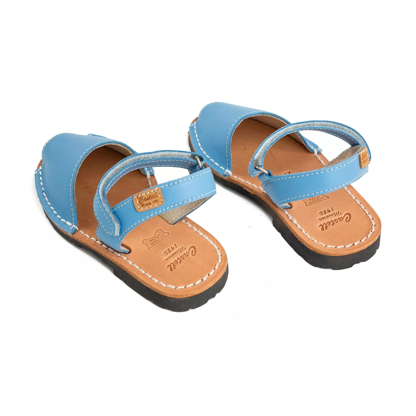 Leather Kids Menorcan Sandal - Iker 1002