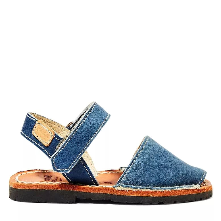 Leather Kids Menorcan Sandal - Iker 1002