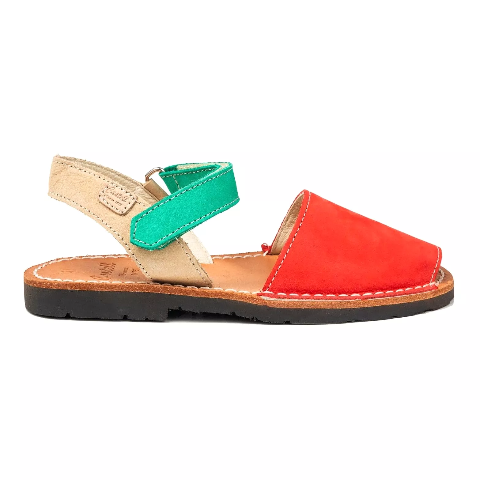 Leather Kids Menorcan Sandal - Iker 1002