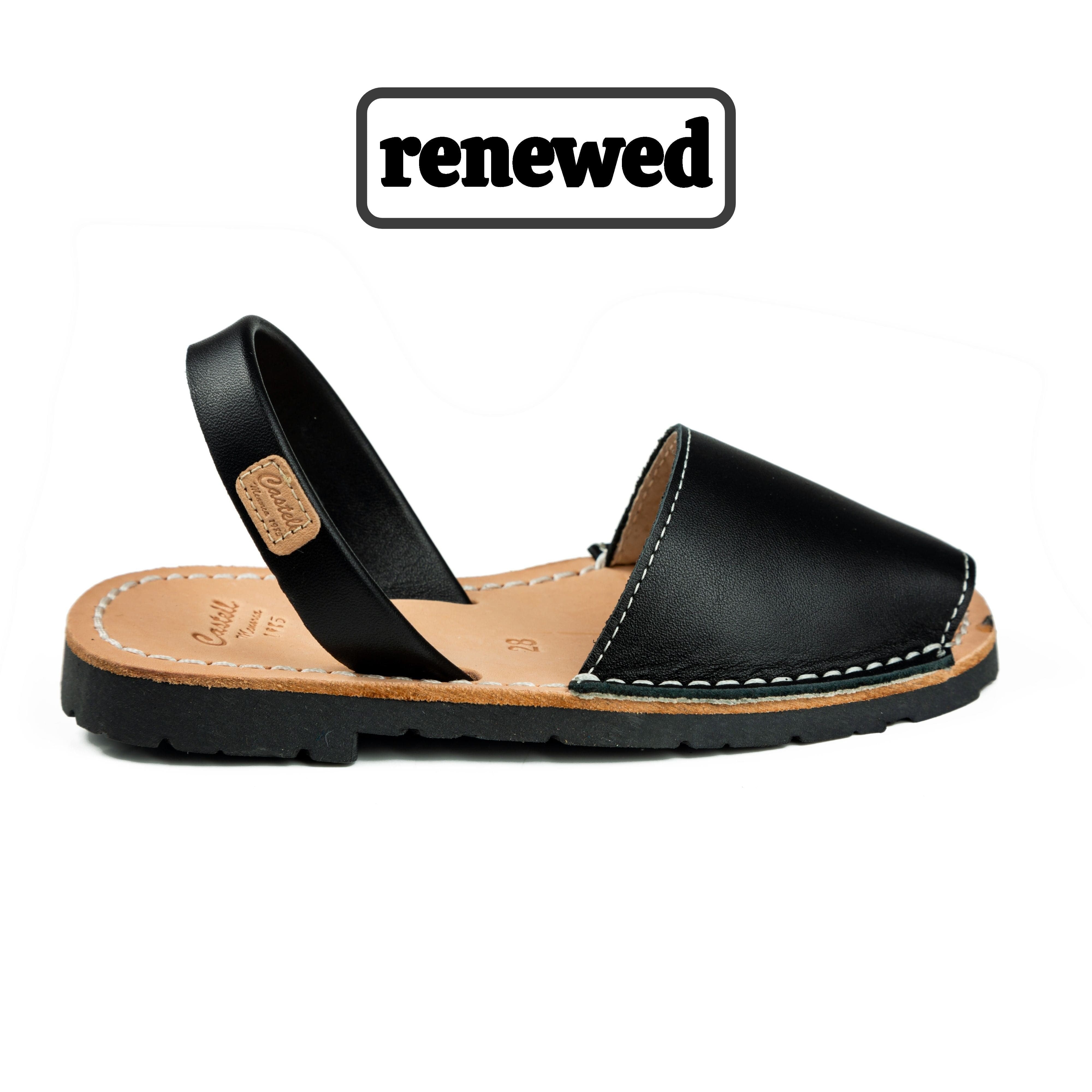 Leather Open Toe Kids Sandal - Iker 1097