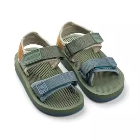 Liewood Monty Sandals in Hunter Green Mix