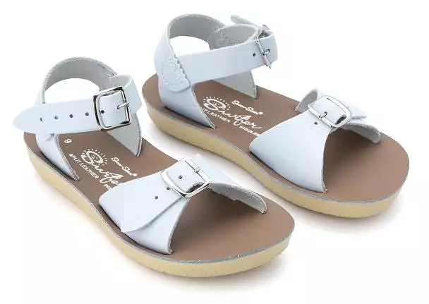 Light Blue Salt Water Sandals Sun-San Surfer