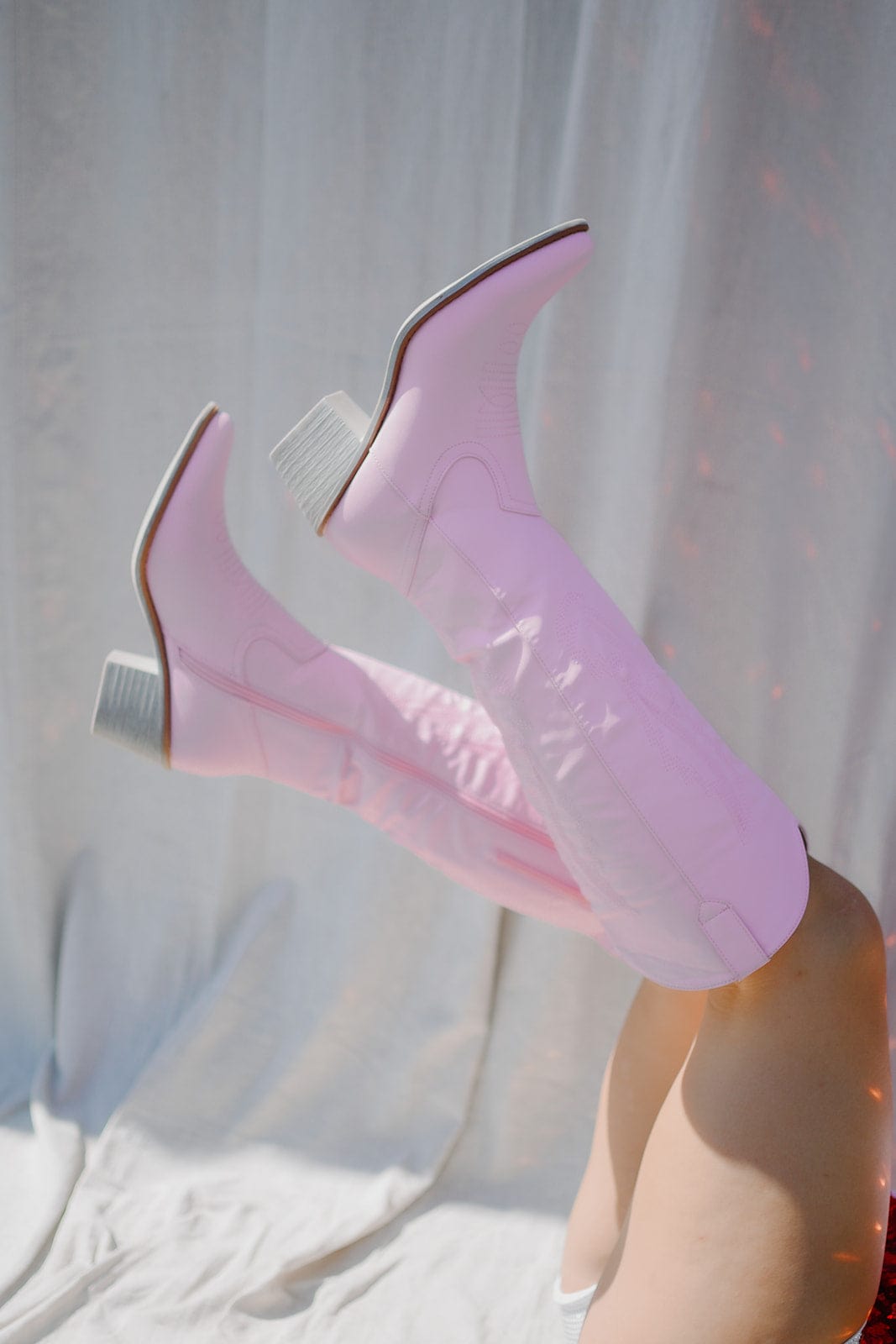 Light Pink Cowgirl Boots