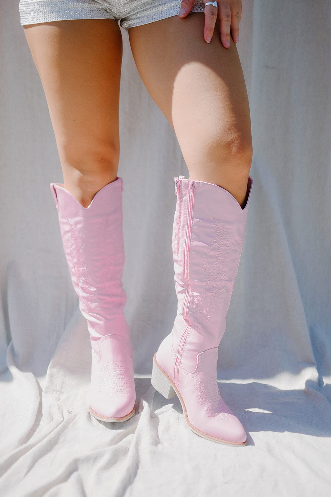 Light Pink Cowgirl Boots