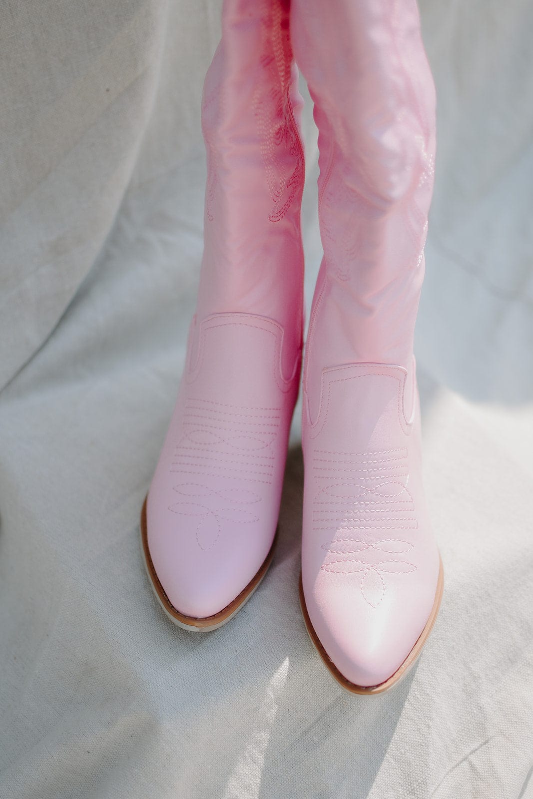 Light Pink Cowgirl Boots