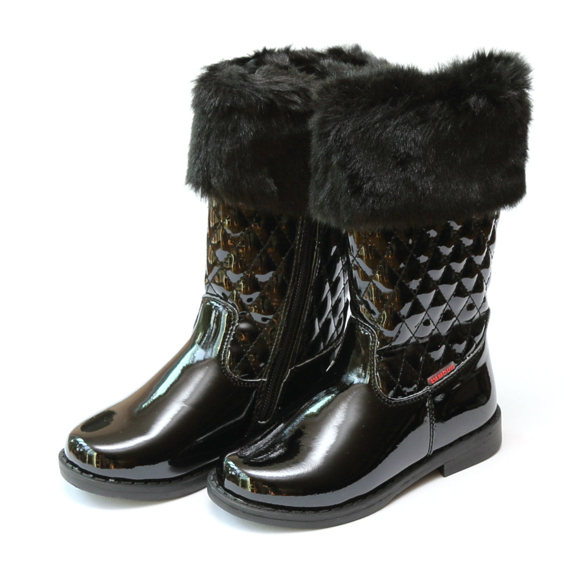 Lina Tall Boot with Faux Fur Cuffs