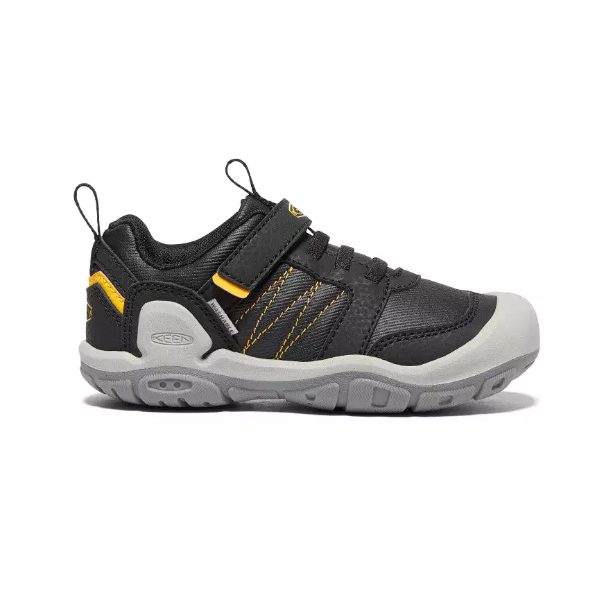 Little Kids' Knotch Peak Sneaker Black Yellow - Google Search