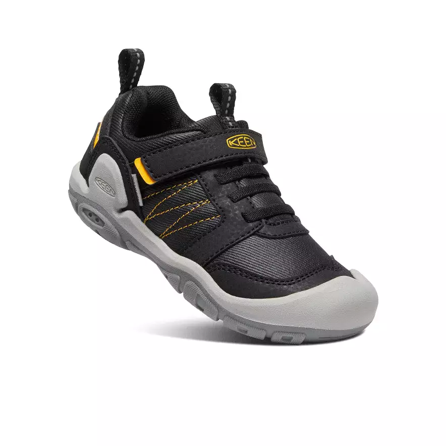 Little Kids' Knotch Peak Sneaker Black Yellow - Google Search