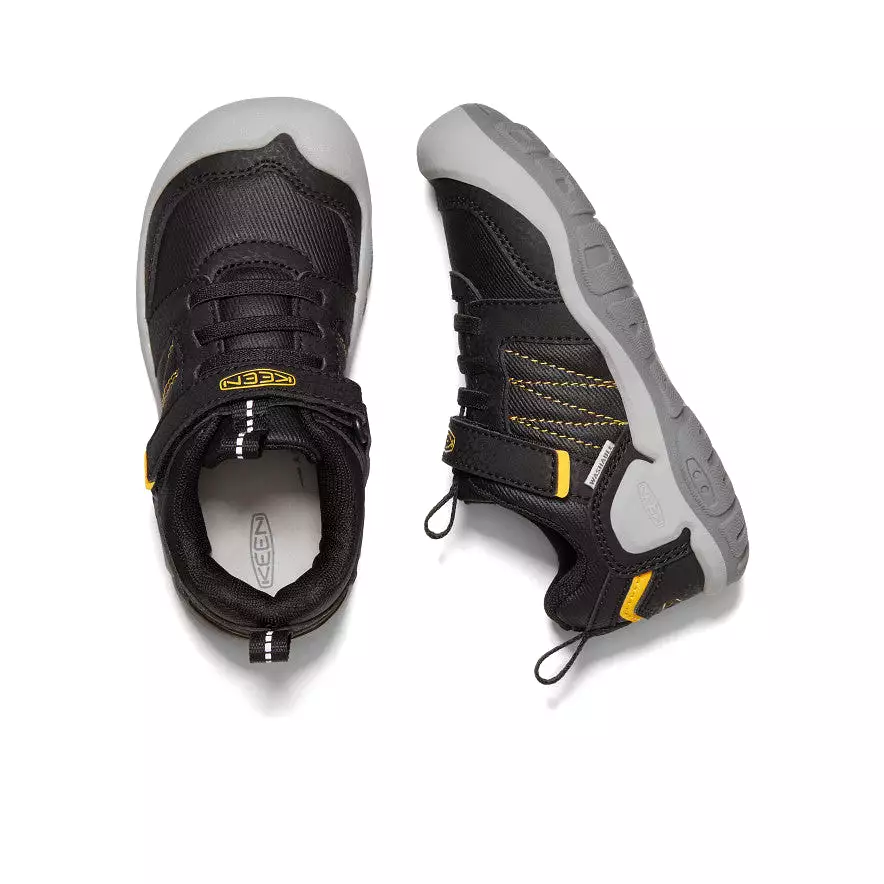 Little Kids' Knotch Peak Sneaker Black Yellow - Google Search