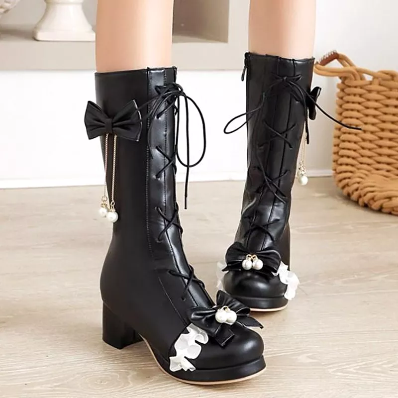 Lolita Knight Boots - AD12699 - Shop Online Now