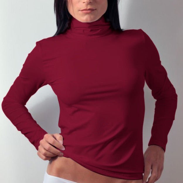 Long Sleeve Turtleneck Layering Top (Discontinued Style)- Clearance Sale