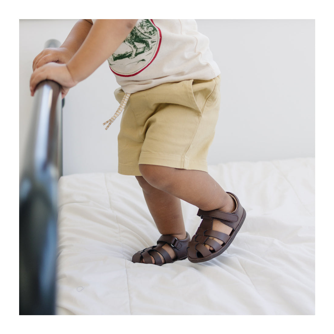 Mack Leather Baby Fisherman Sandal