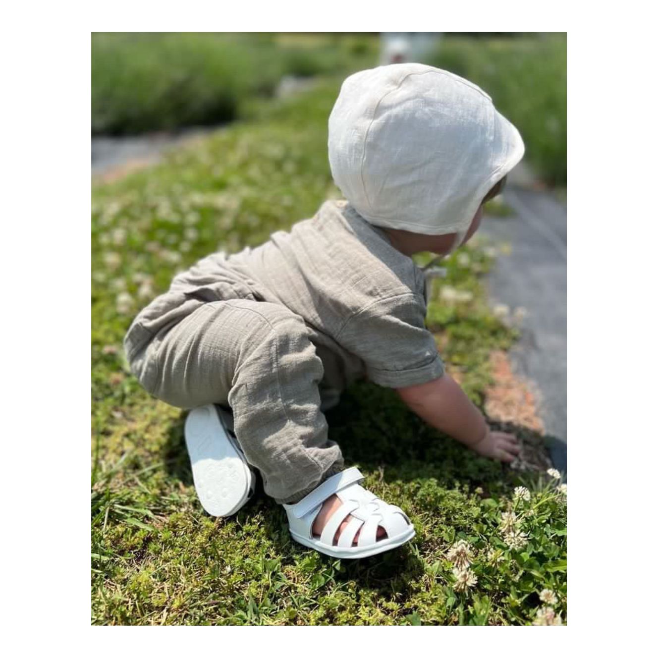 Mack Leather Baby Fisherman Sandal