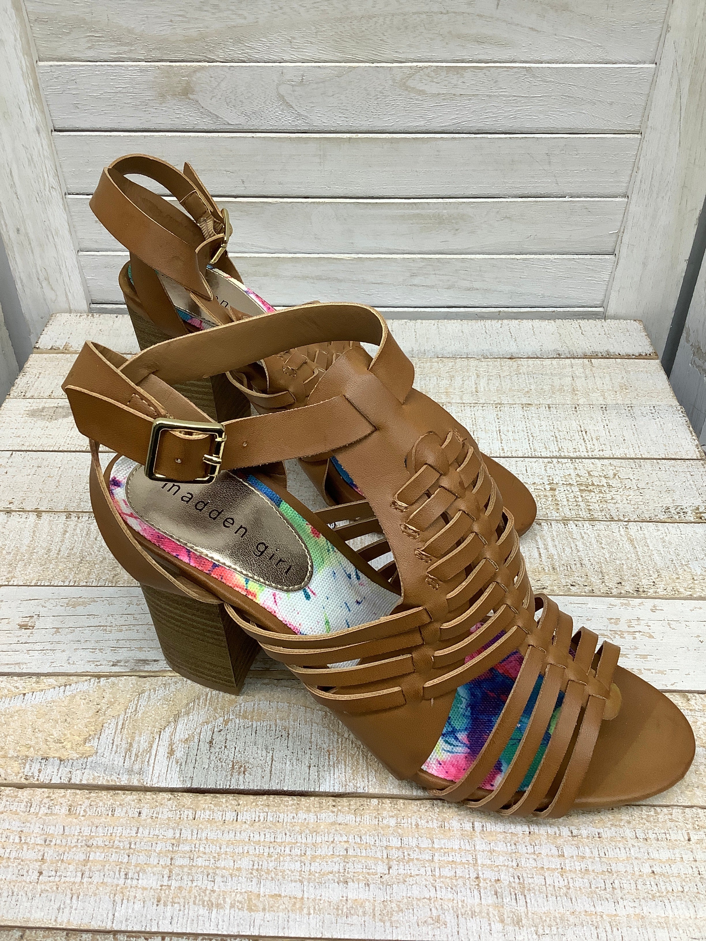 Madden Girl Block Heel Sandals | Size 7.5