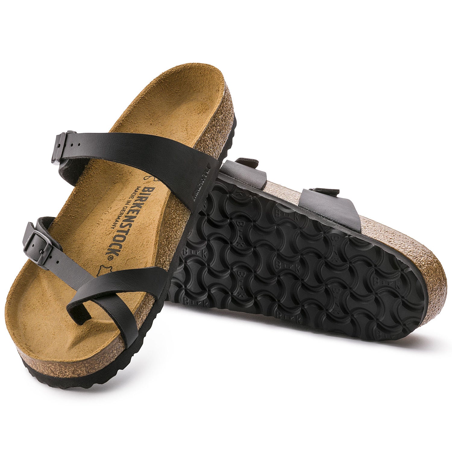 Mayari - Black Birko-Flor sandal