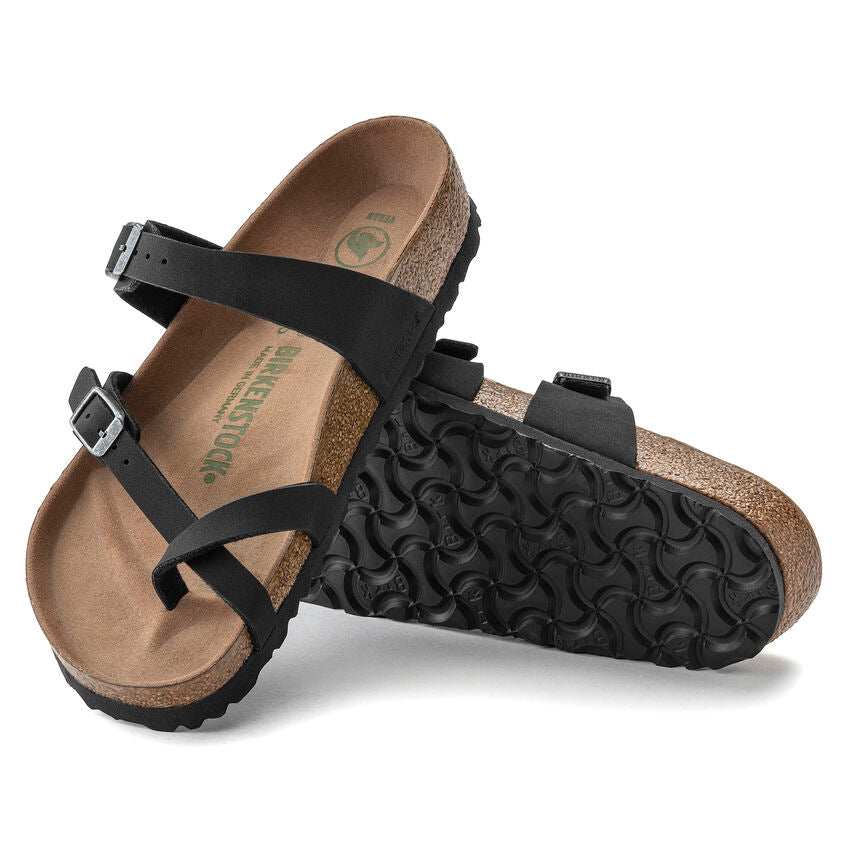 Mayari Vegan Black Birko-Flor Sandals