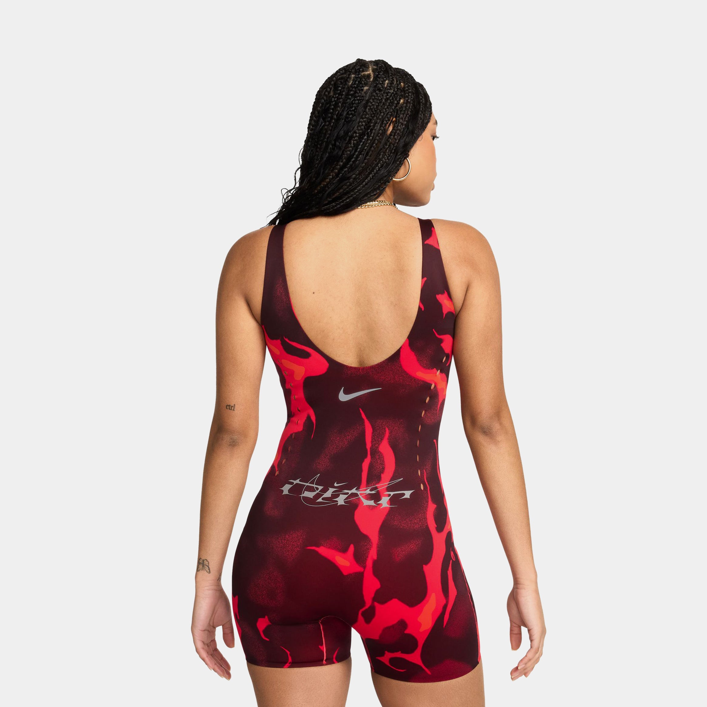 Megan Thee Stallion Black Red Bodysuit