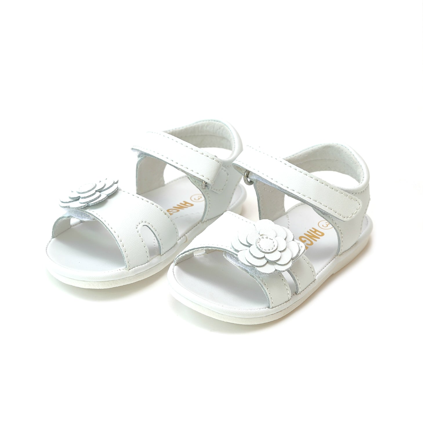 Mila Baby Sandal with Flower Cutout