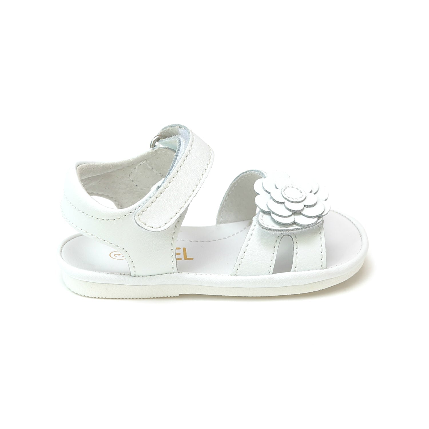 Mila Baby Sandal with Flower Cutout