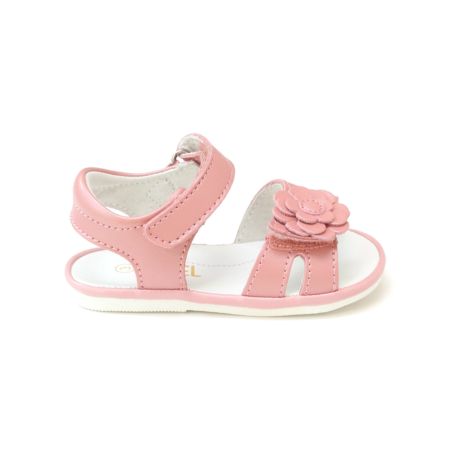 Mila Baby Sandal with Flower Cutout