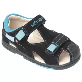 Momo Boys Leather Sandal Shoes (Toddler & Little Boy)