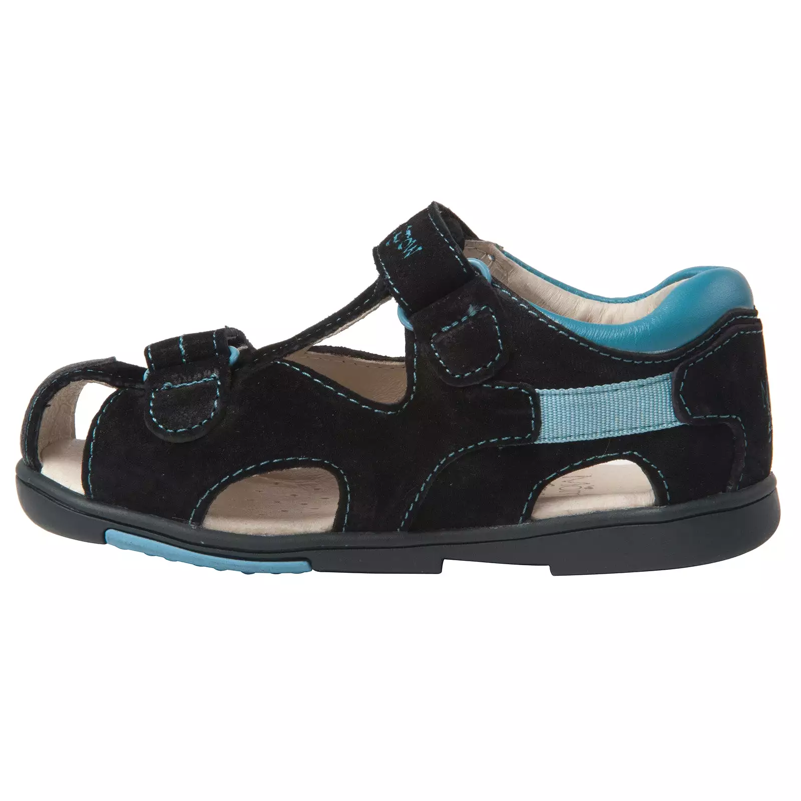 Momo Boys Leather Sandal Shoes (Toddler & Little Boy)